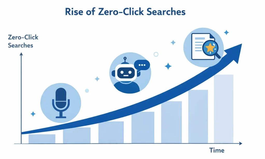 Why Zero-Click Searches Are Growing