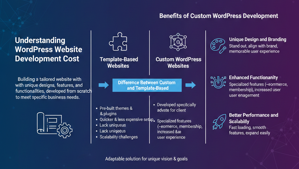 Custom WordPress vs Template Benefits