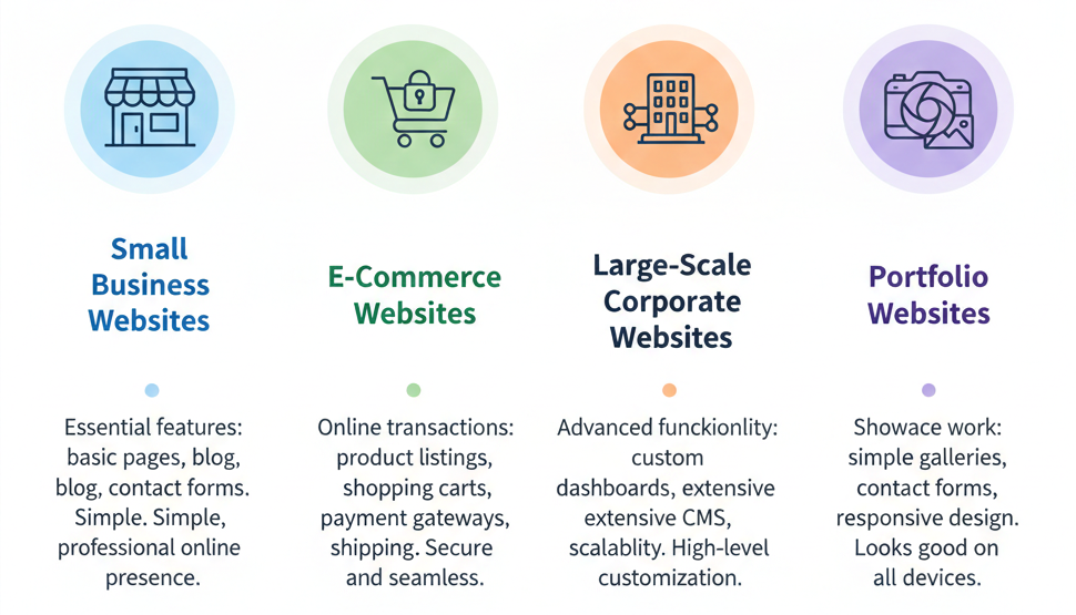 Website Types For Business Needs