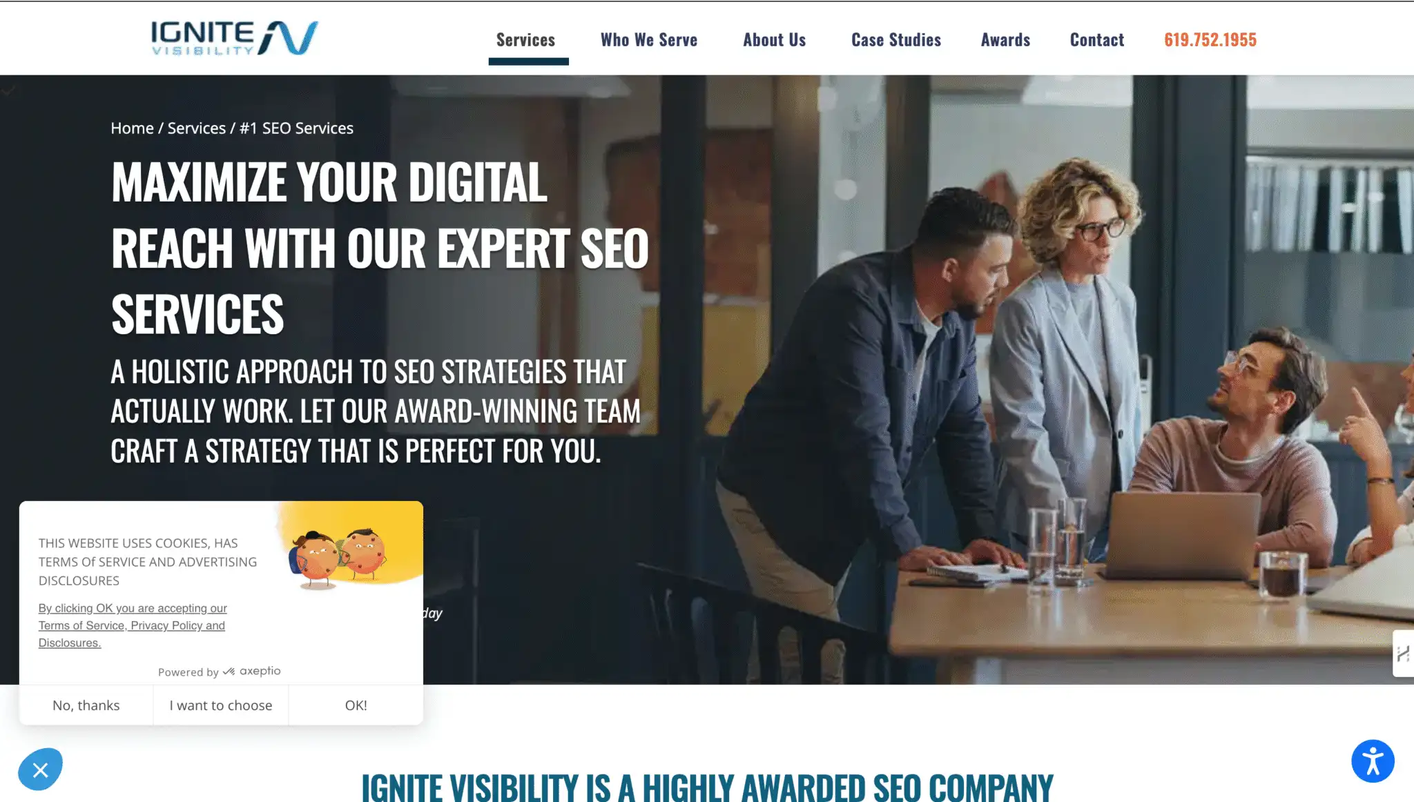 Ignite Visibility Website