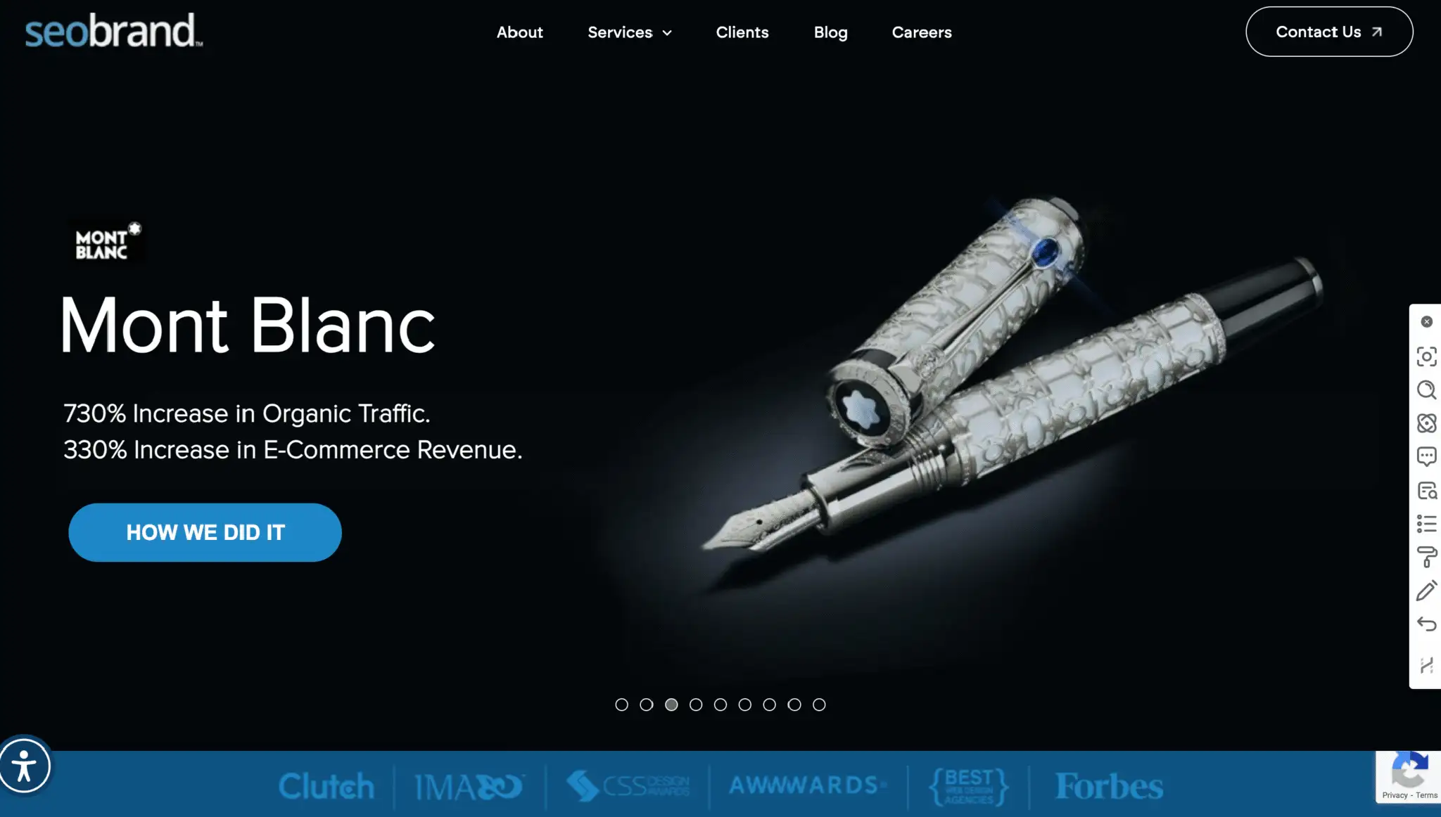 SEO Brand's website image