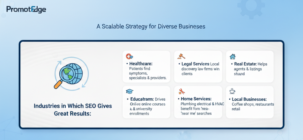 SEO Benefits Across Multiple Industries