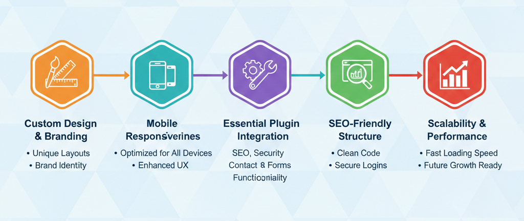 WordPress development Features