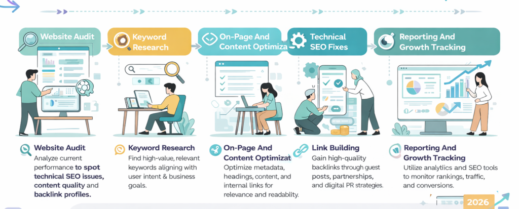 Organic Seo Process Steps For Business Growth