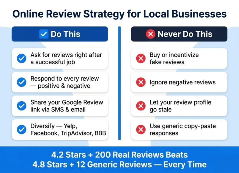 Online Review Strategy for Local Businesses