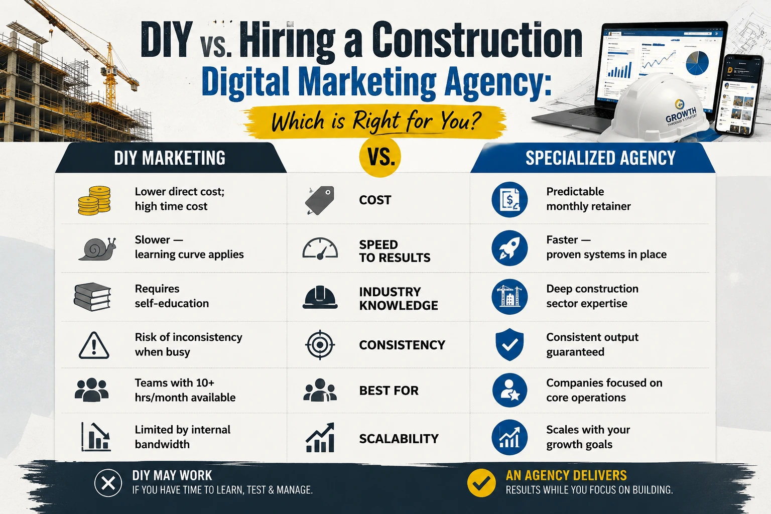 DIY Vs Agency Marketing Comparison Guide