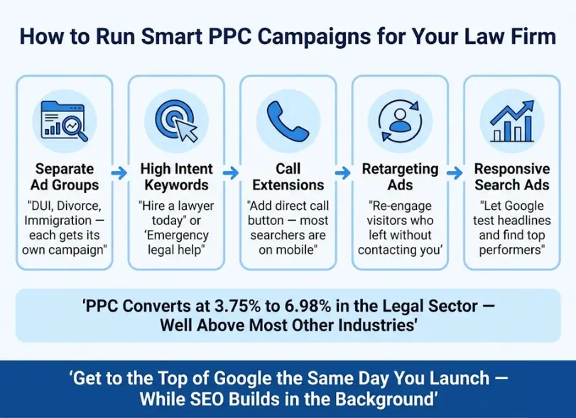 How to run smart PPC campaigns for your law firm