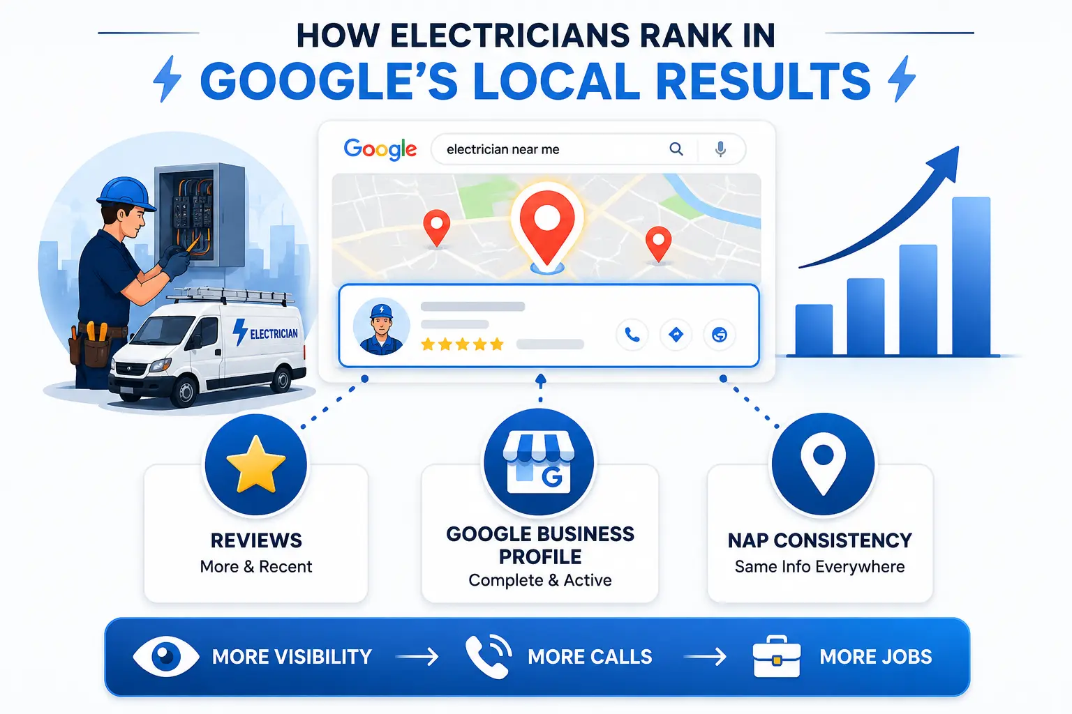 How electricians rank in local SEO