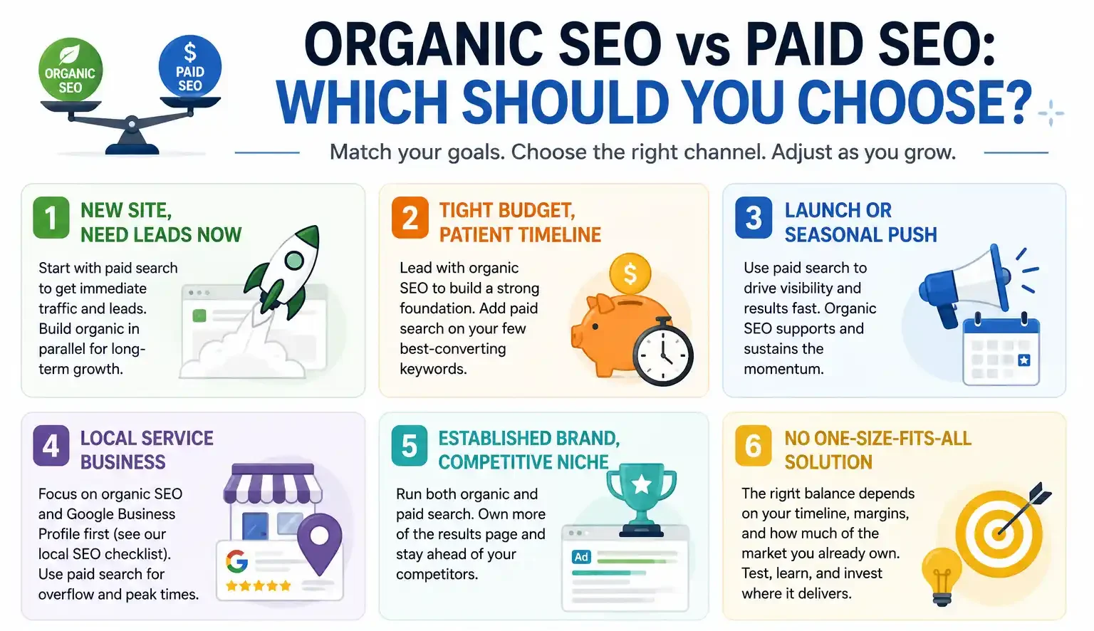 Choosing Organic Vs Paid SEO