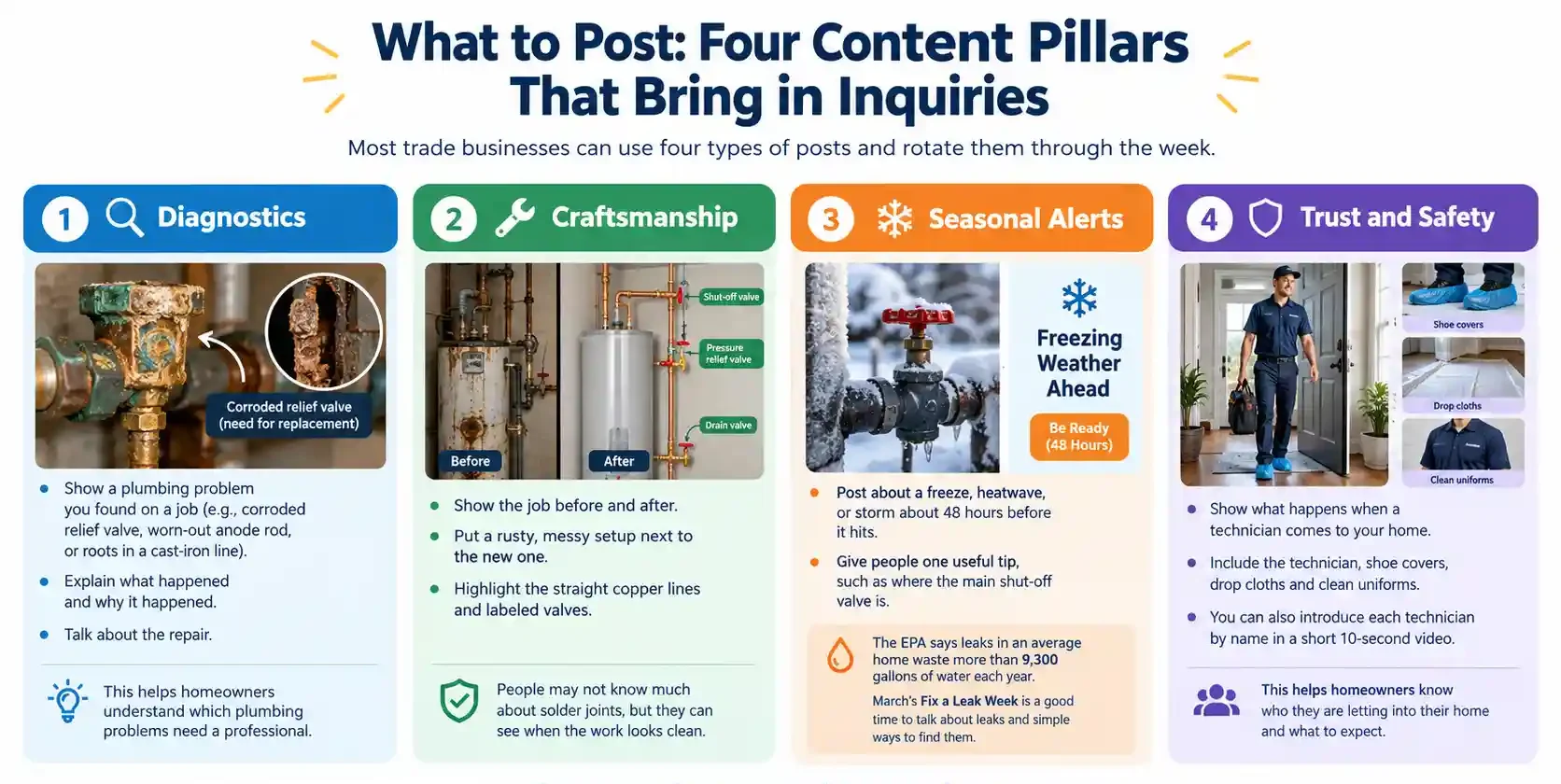 Four Social Media Content Pillars